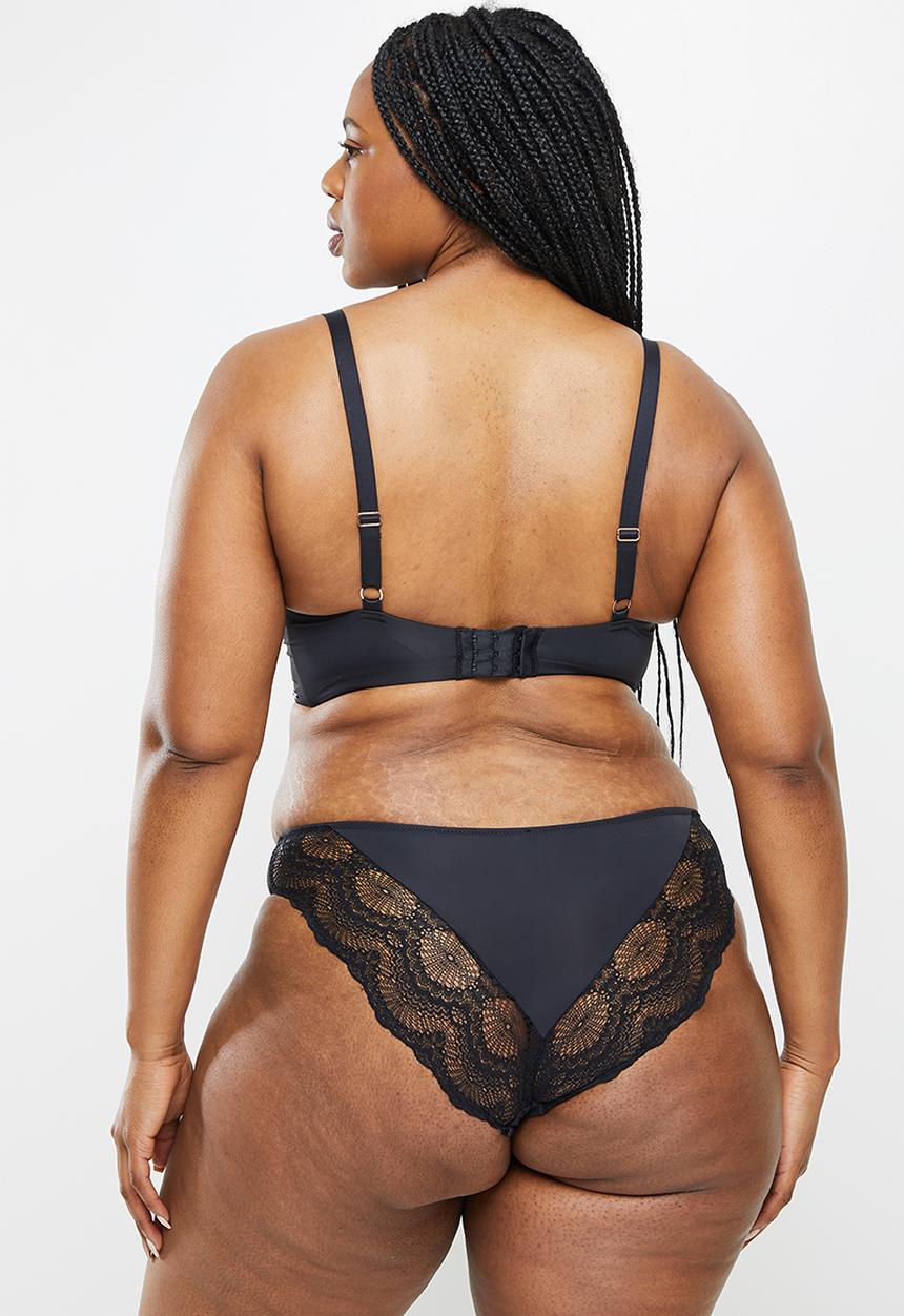DORINA - Plus zuri brief - black