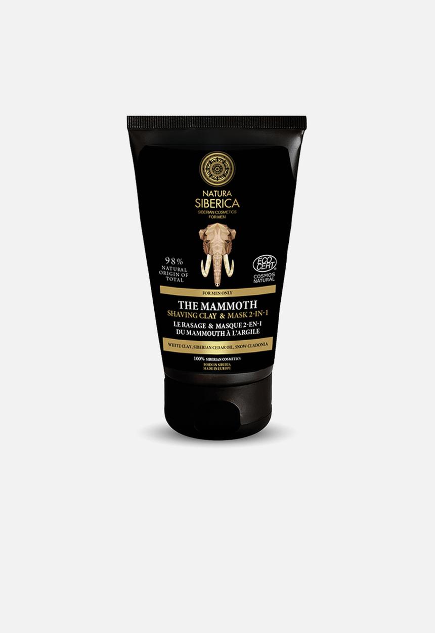 Natura Siberica Men - NS Men Shaving Clay & Mask 2-in-1 The Mammoth - 150ml