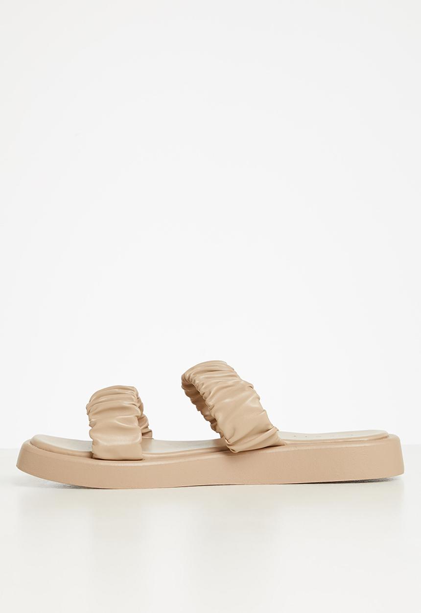 edit - Alison 2 strap weave sandal - tan