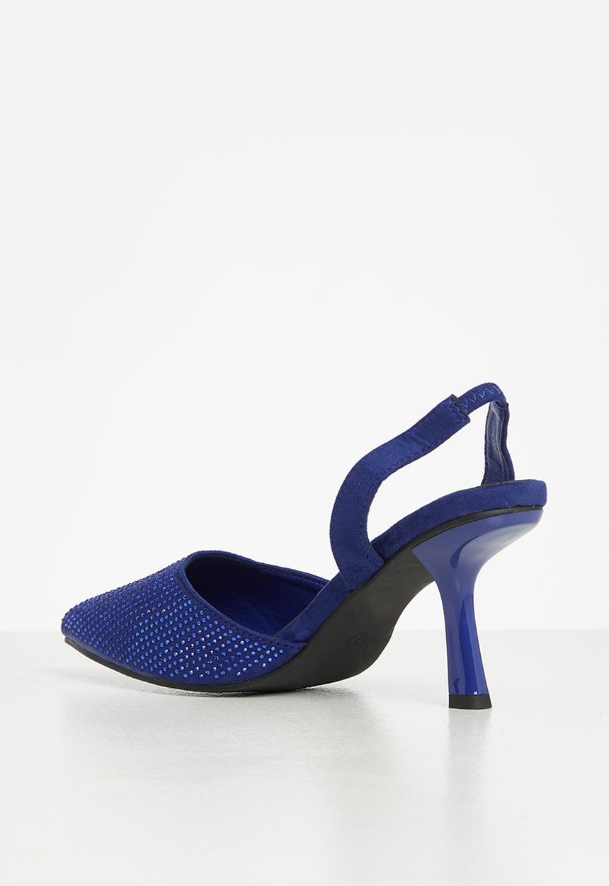 MILLA - Amora slingback heel - cobalt