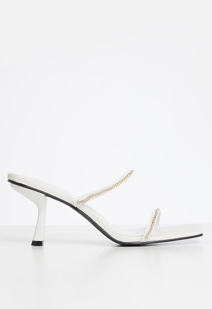 MILLA - Aniqah embellished mule - milk