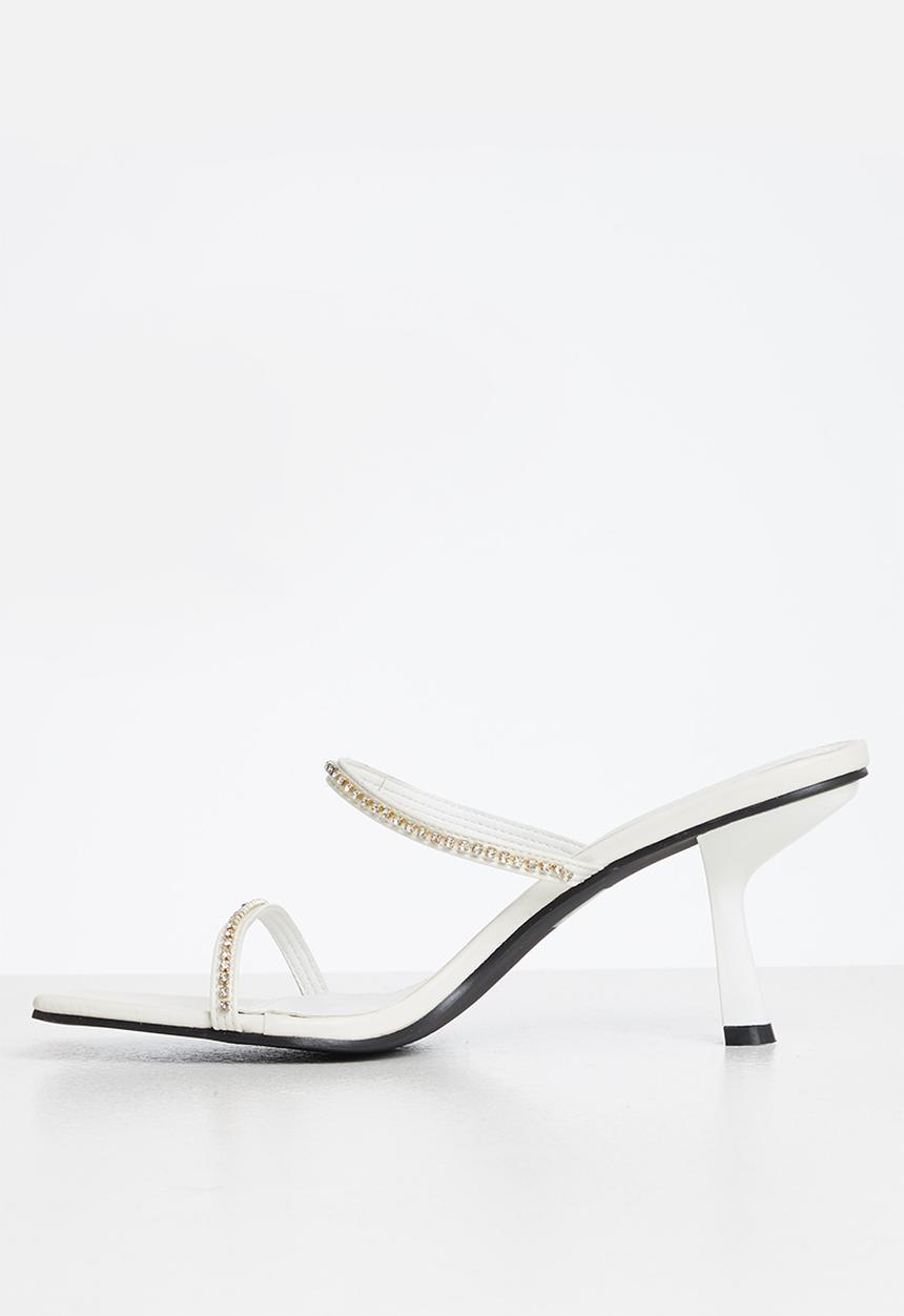 MILLA - Aniqah embellished mule - milk