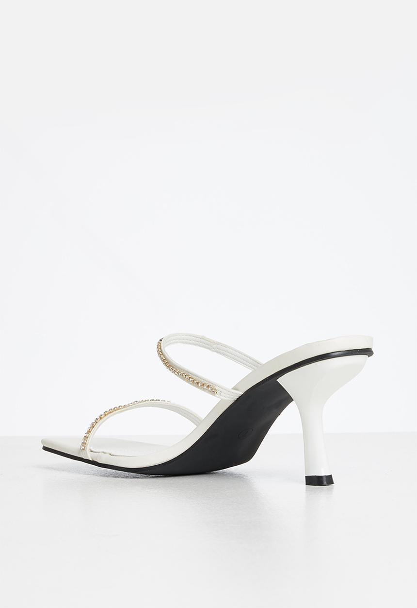 MILLA - Aniqah embellished mule - milk