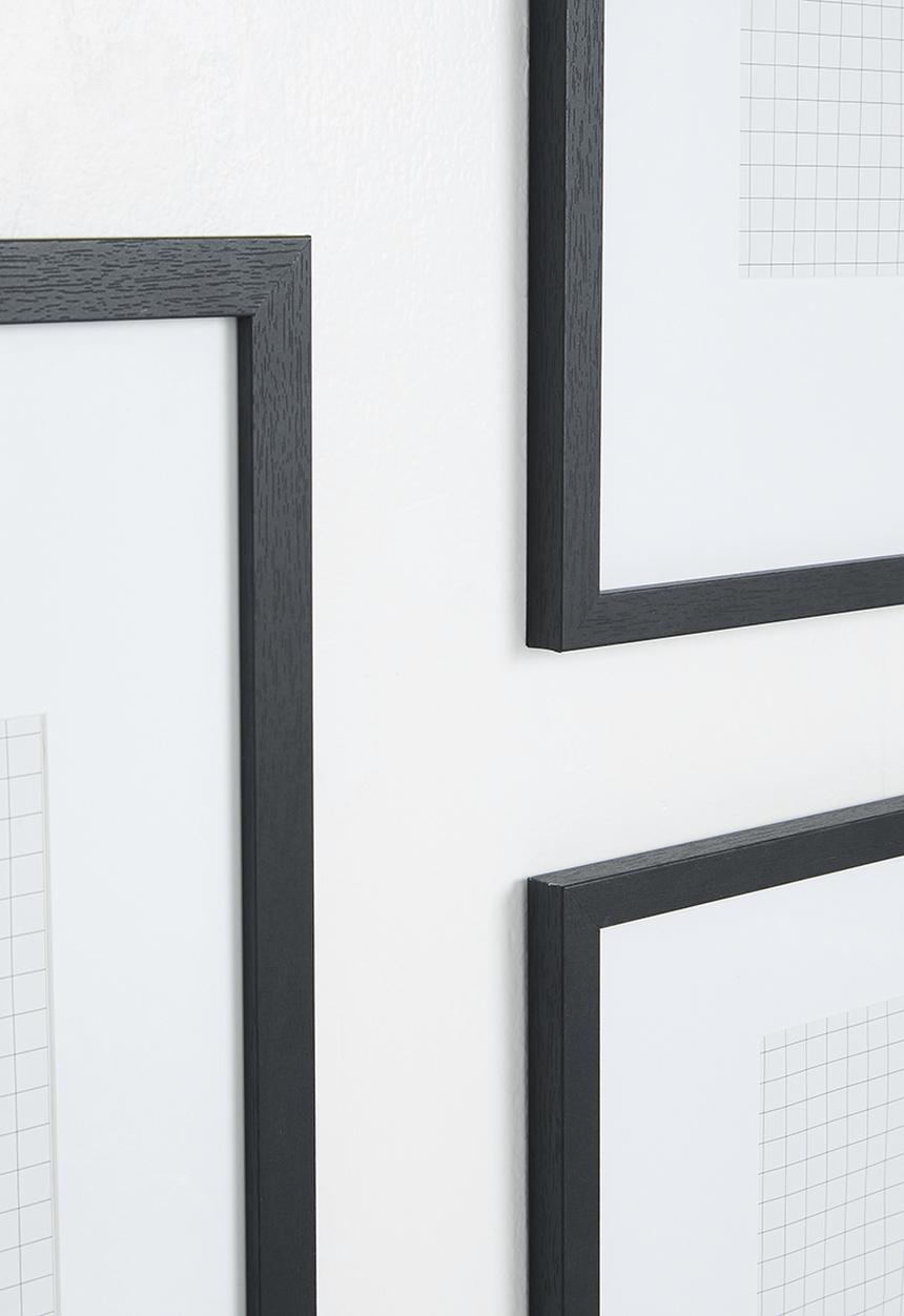 Sixth Floor - Gallery wall frame set of 4 - black