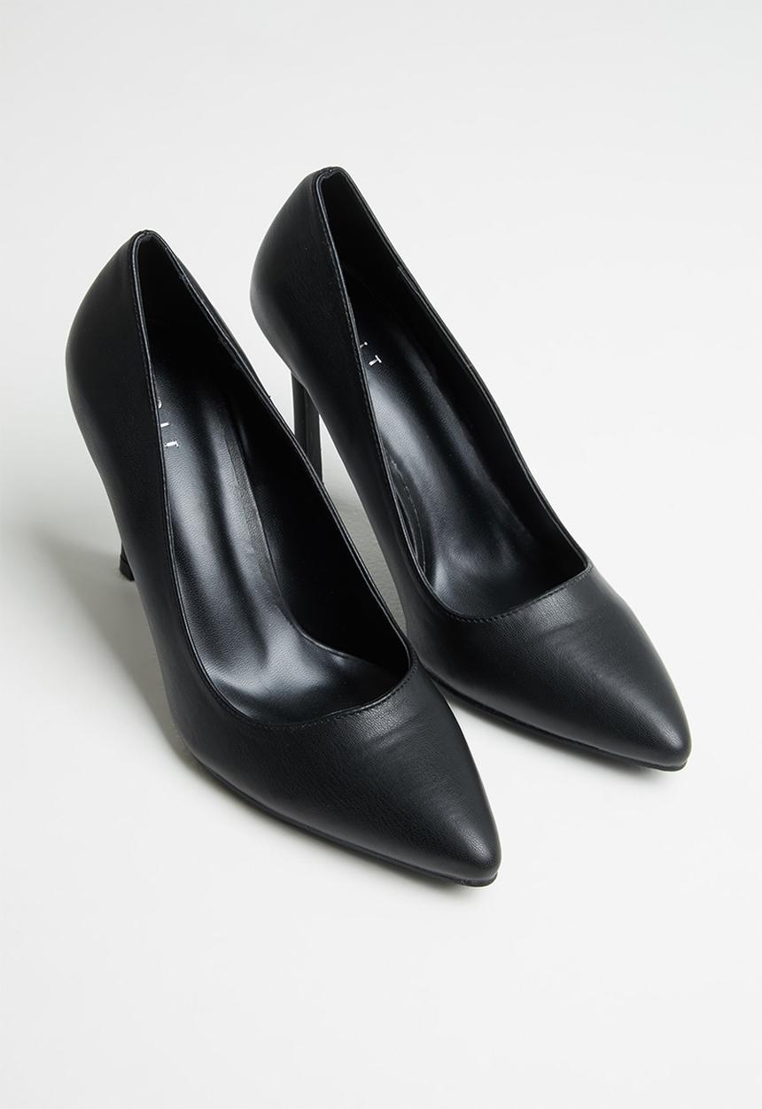 edit - Basic court stilleto - black