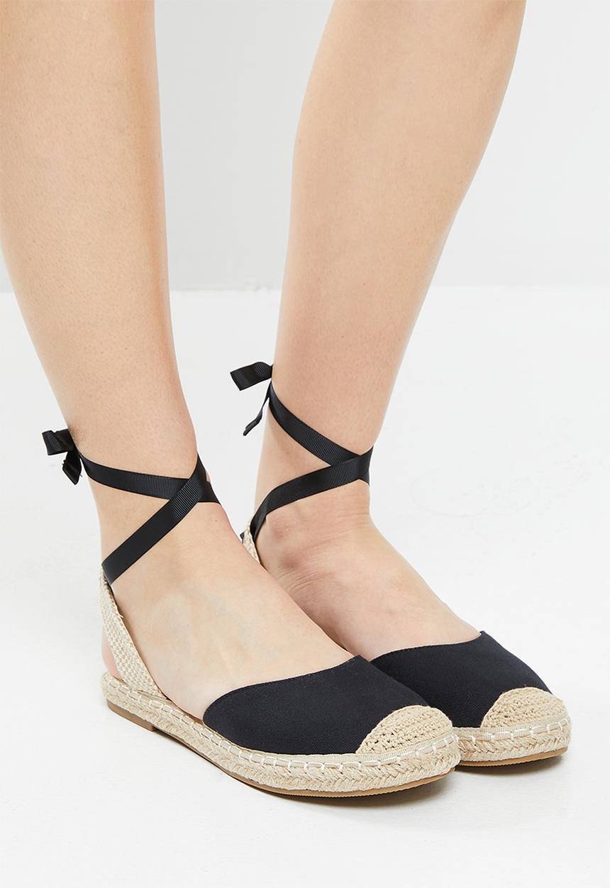Superbalist - Zoey ankle tie - black