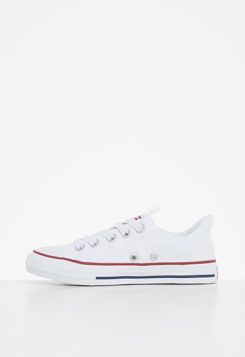 Chuck taylor all star rave - white/natural ivory/garnet