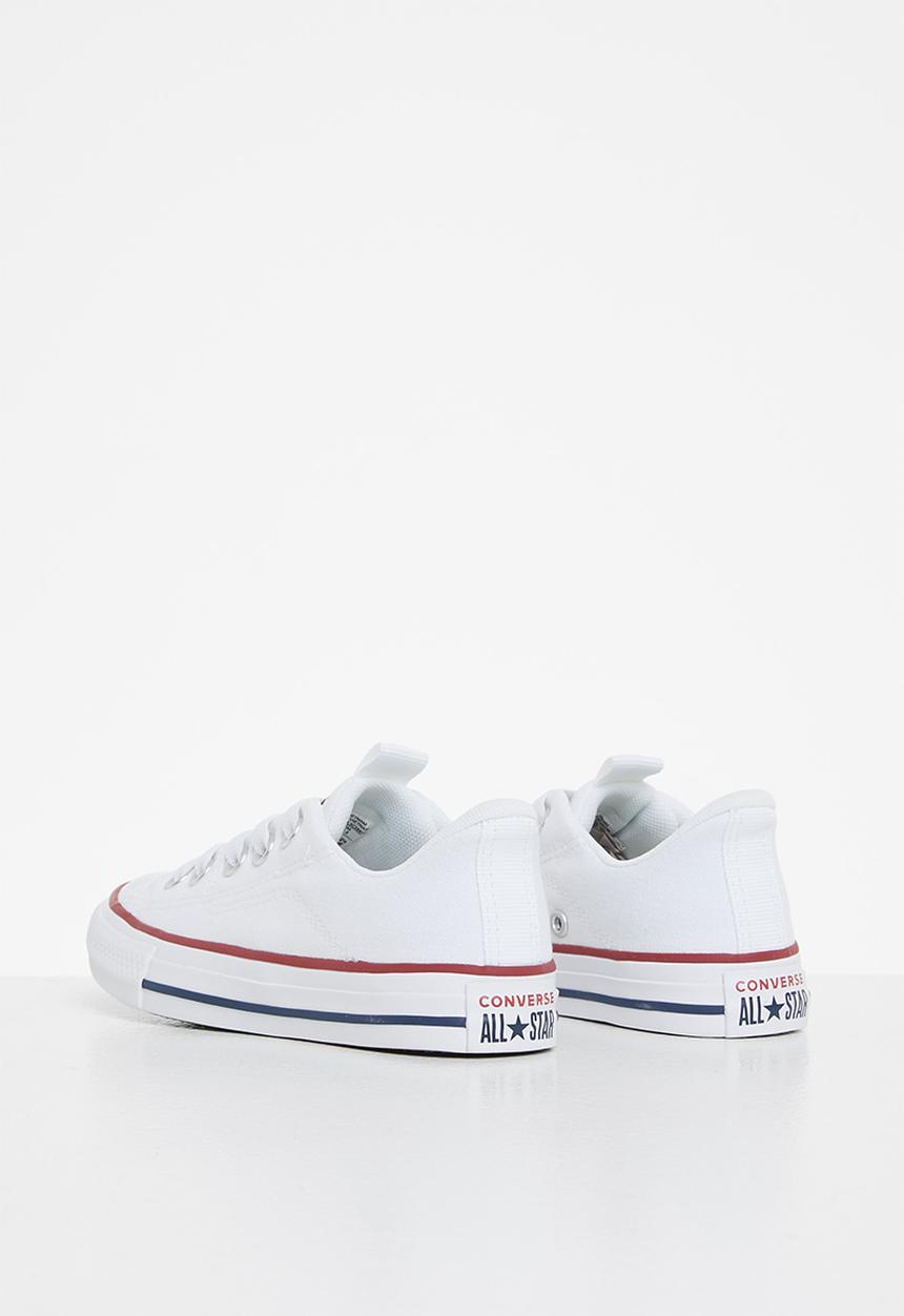 Chuck taylor all star rave - white/natural ivory/garnet