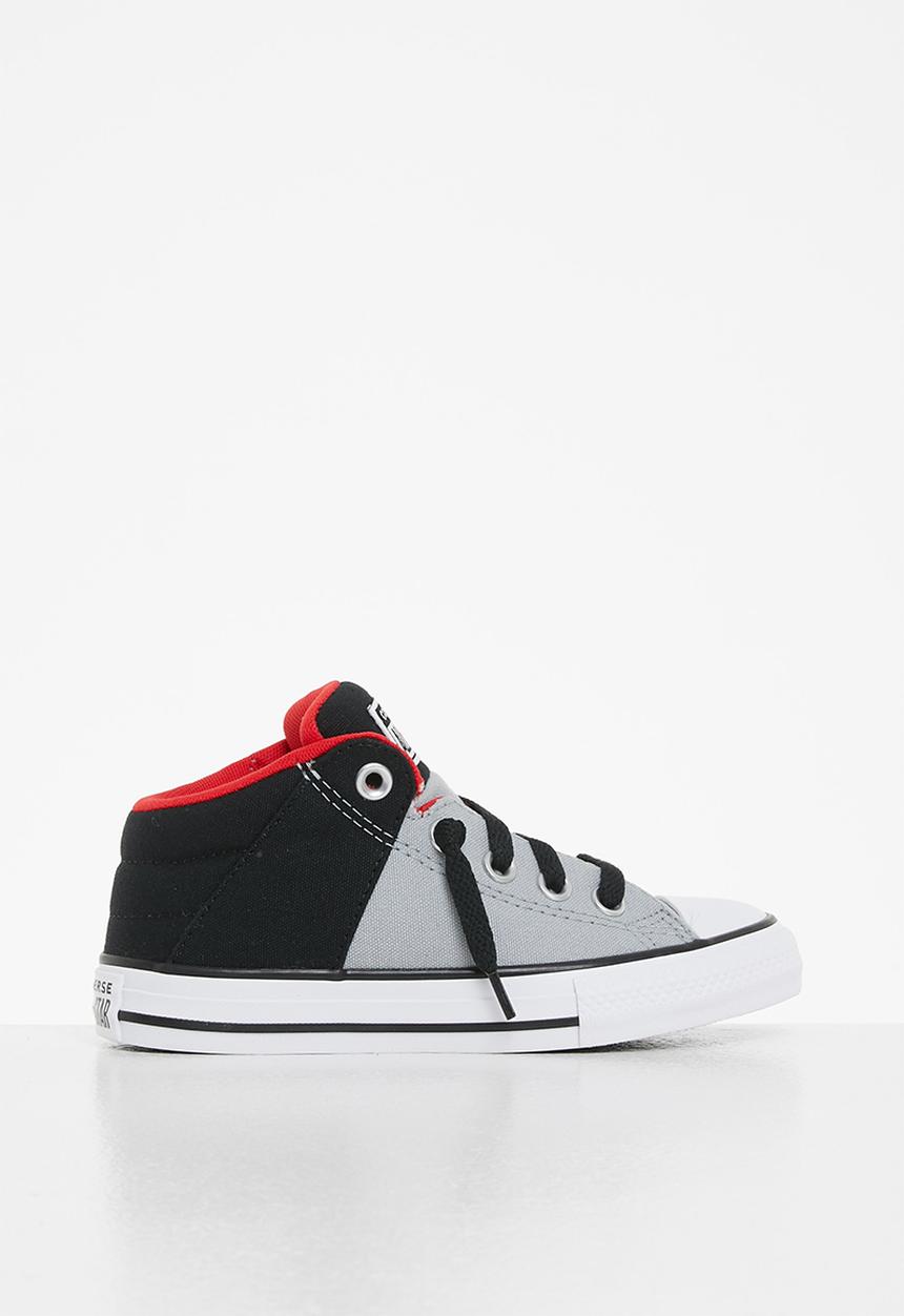 Converse - Chuck taylor all star axel  - ash stone, black & university red