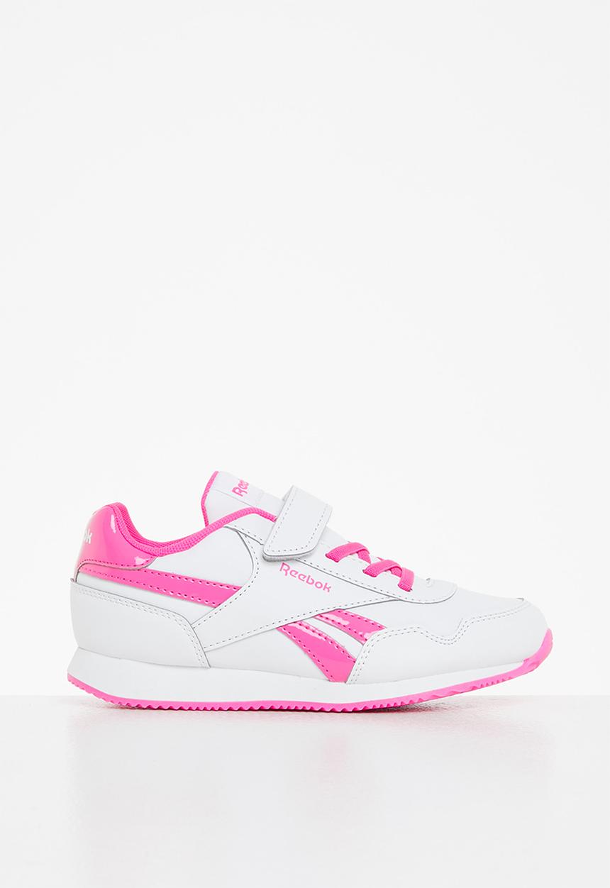 Reebok - Reebok royal cl jog 3.0 1v - ftwr white, ftwr white & atomic pink