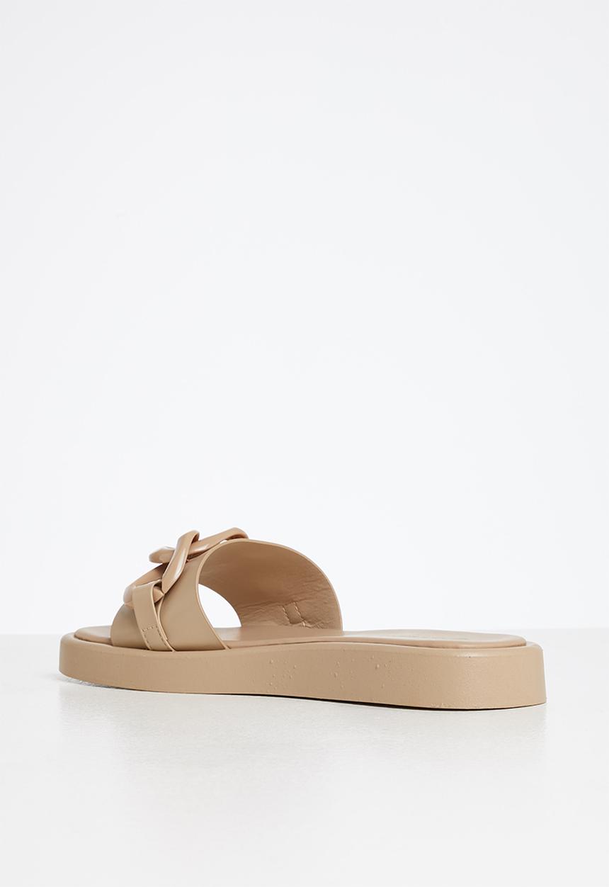 Superbalist - Ru chain trim sandal - brown