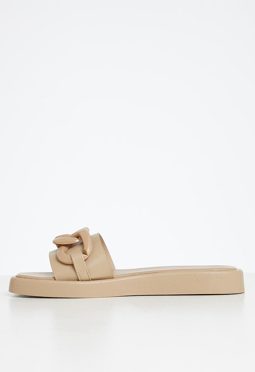 Superbalist - Ru chain trim sandal - brown