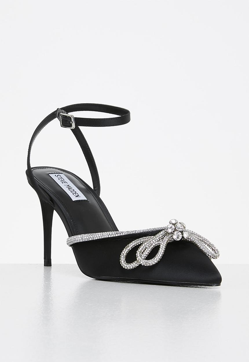 Steve Madden - Leia barely there stiletto heel - black