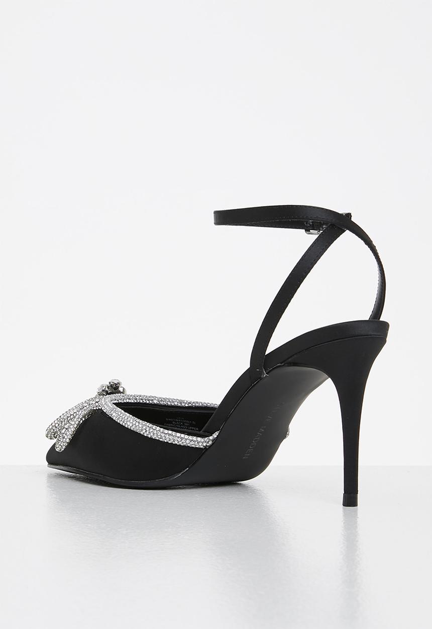 Steve Madden - Leia barely there stiletto heel - black