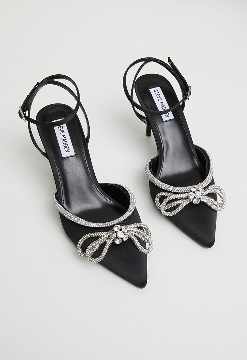 Steve Madden - Leia barely there stiletto heel - black