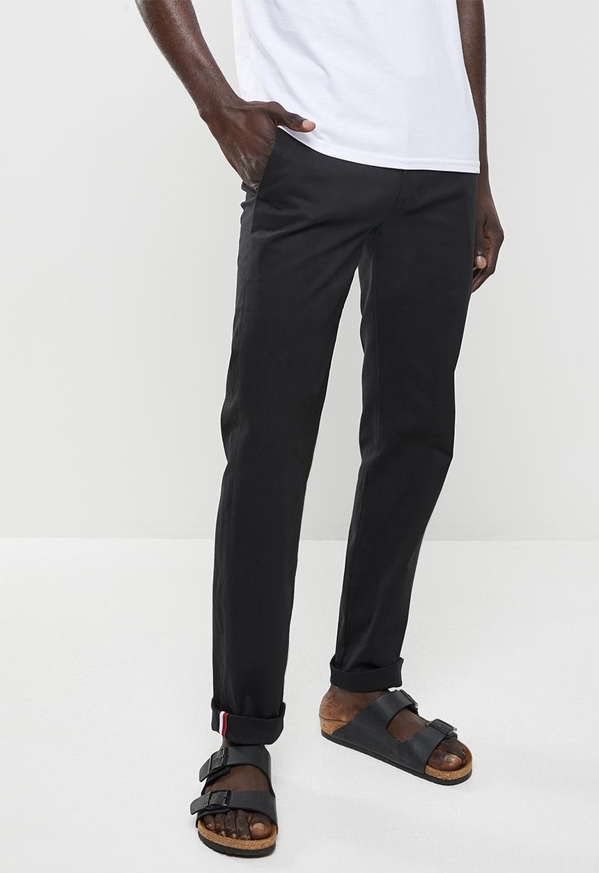 Ben Sherman - ESSENTIAL BEN SHERMAN CHINO PANT - BLACK