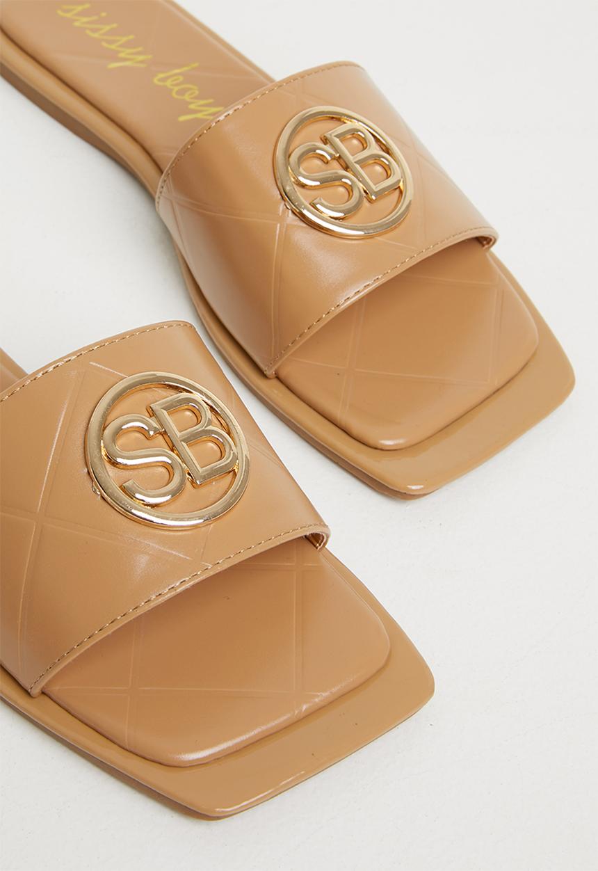 SISSY BOY - Crossed out sandal - tan