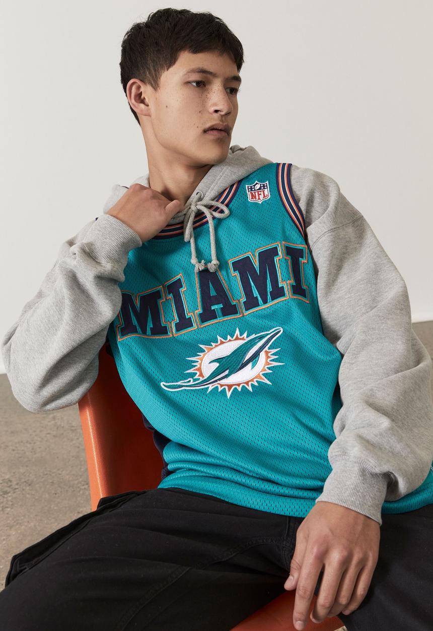 Factorie - Nfl mesh tank - lcn nfl miami dolphins/tile blue