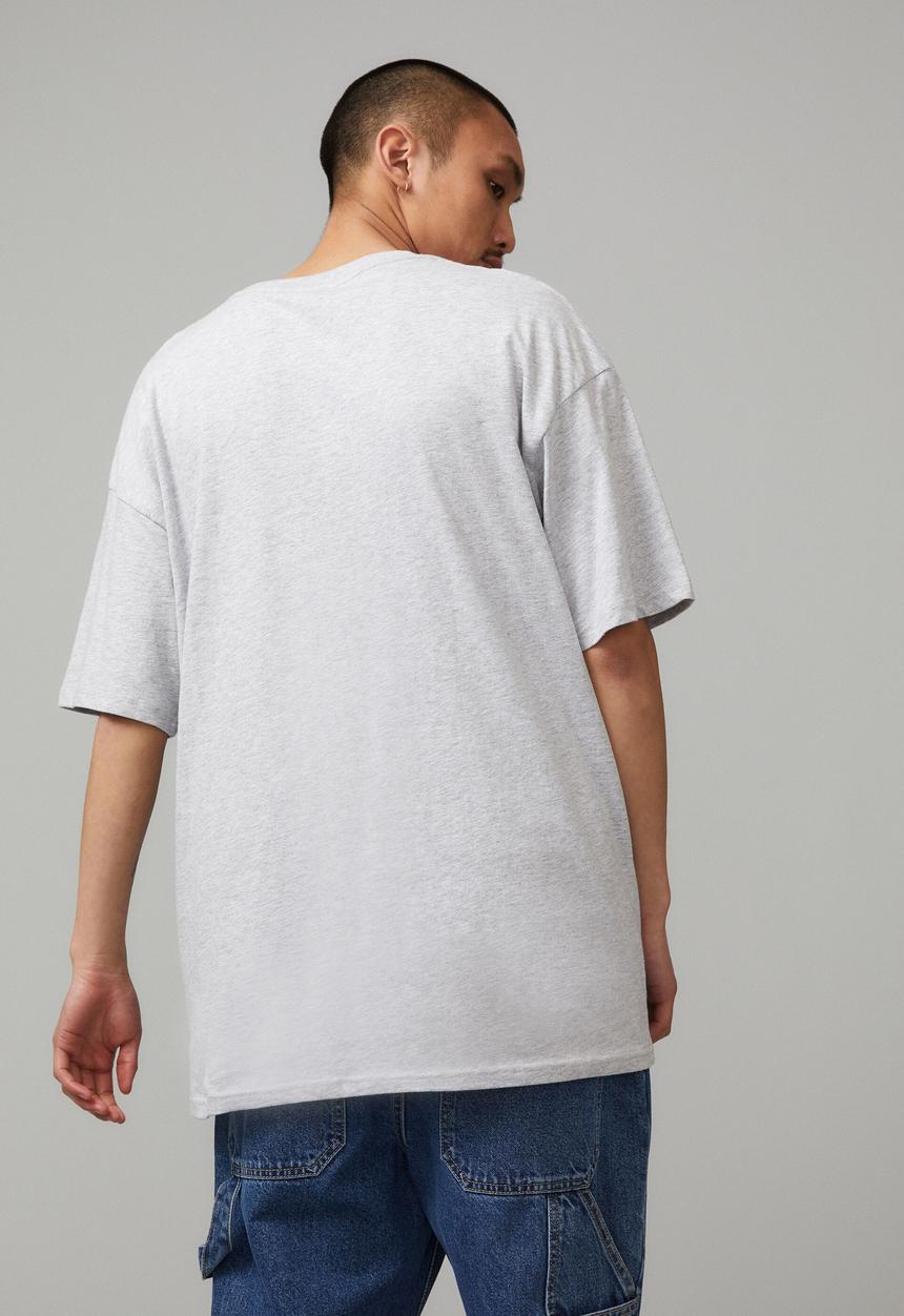 Factorie - Oversized nfl t shirt - lcn nfl grey marle/kansas city