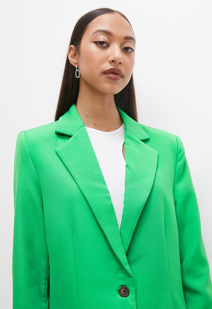 Superbalist - Single breasted blazer - bright green