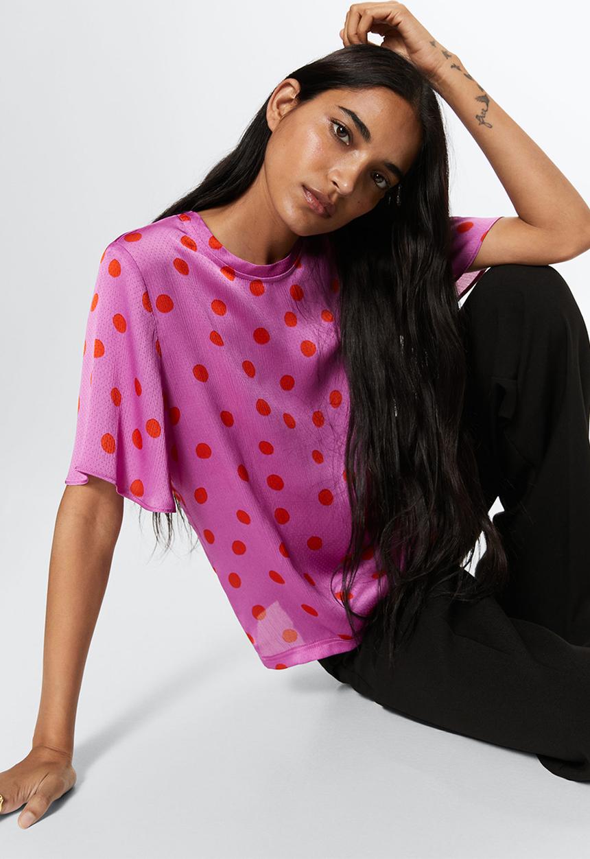 MANGO - Blouse nice - pink