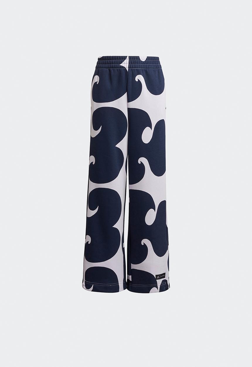 adidas Originals - Girls Marimeko pant - purple tint & collegiate navy