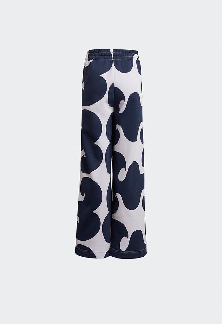 adidas Originals - Girls Marimeko pant - purple tint & collegiate navy