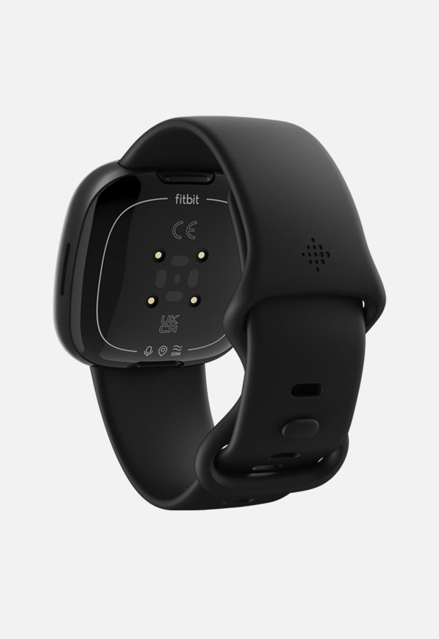 Fitbit - Versa 4 fitness smartwatch black graphite