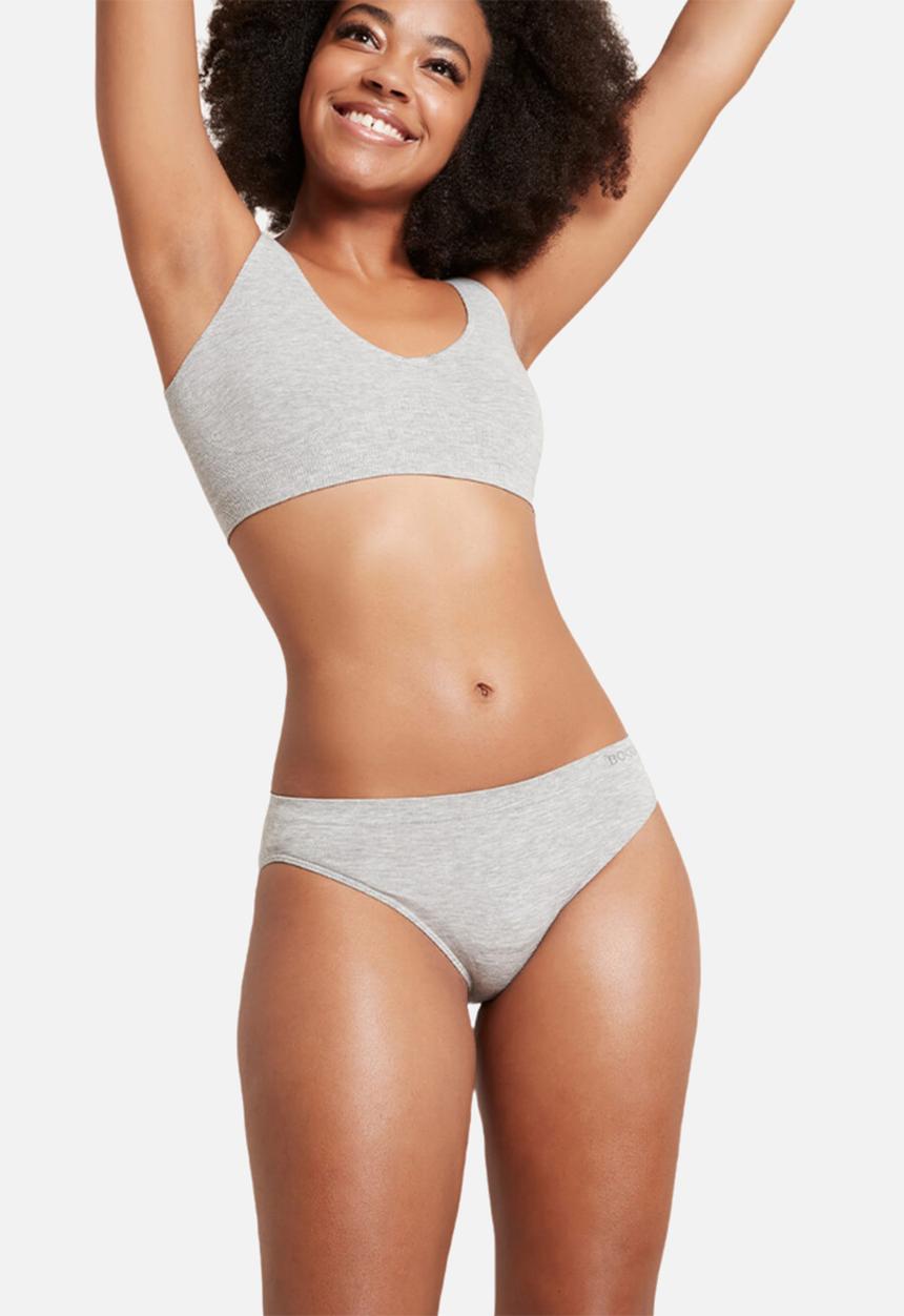 BOODY - Classic bikini - light grey marl