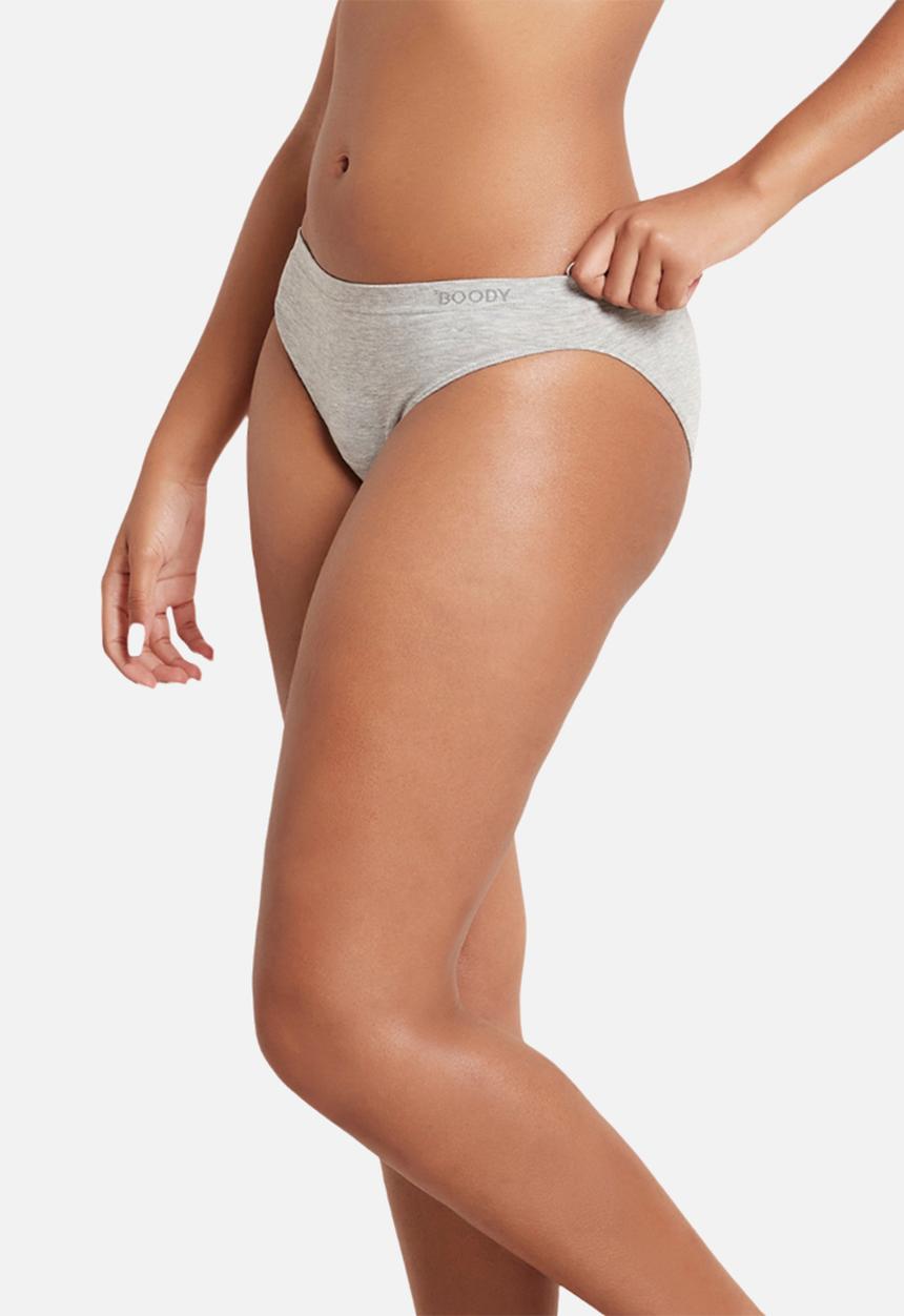 BOODY - Classic bikini - light grey marl