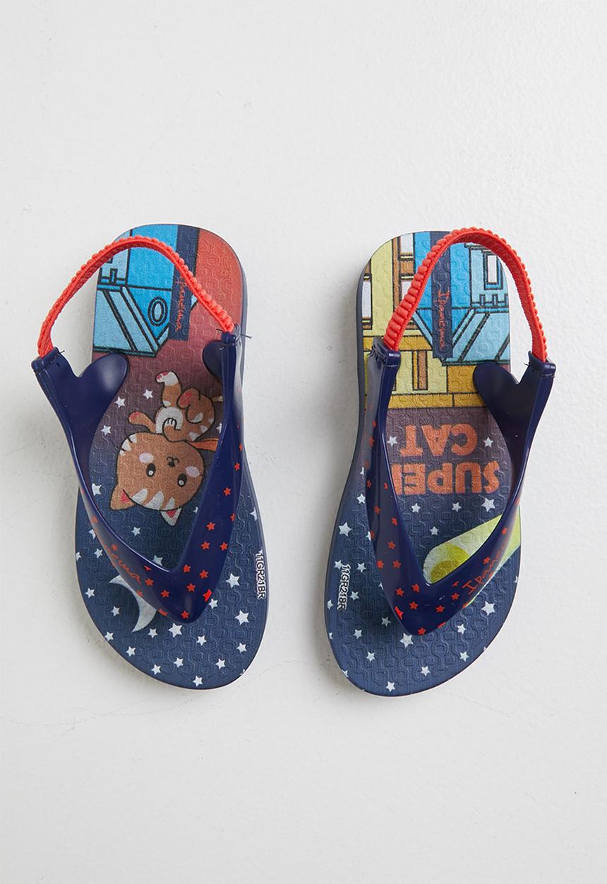 Ipanema - Toddler ankle strap cat - navy