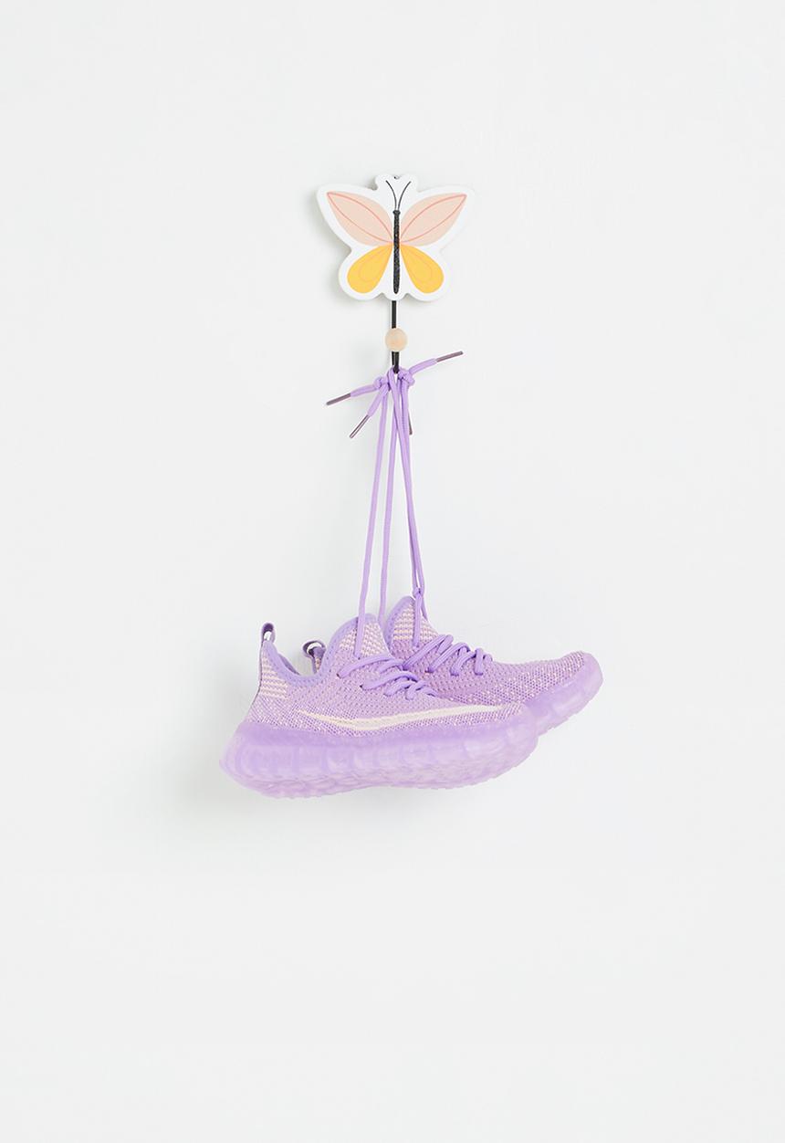 H&S - Flutter wall hook - pink&yellow