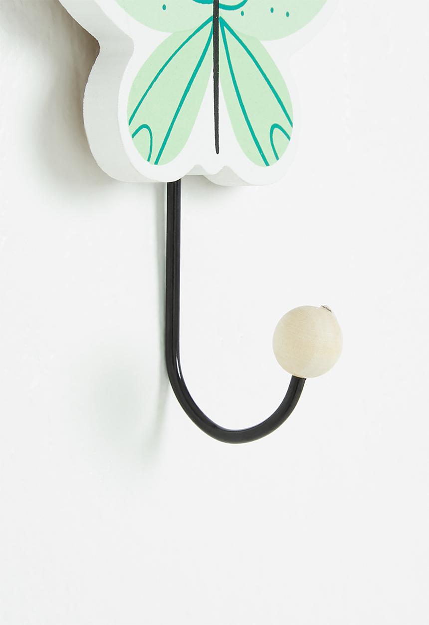 H&S - Flutter wall hook - green