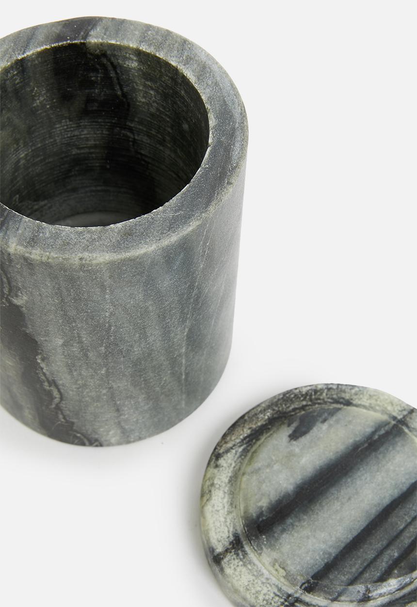 Sixth Floor - Soho marble canister-black