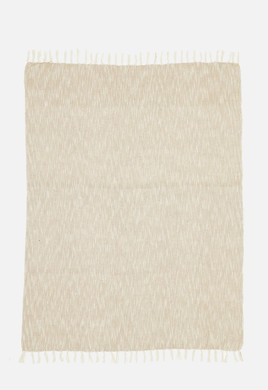 H&S - Coilow throw - natural