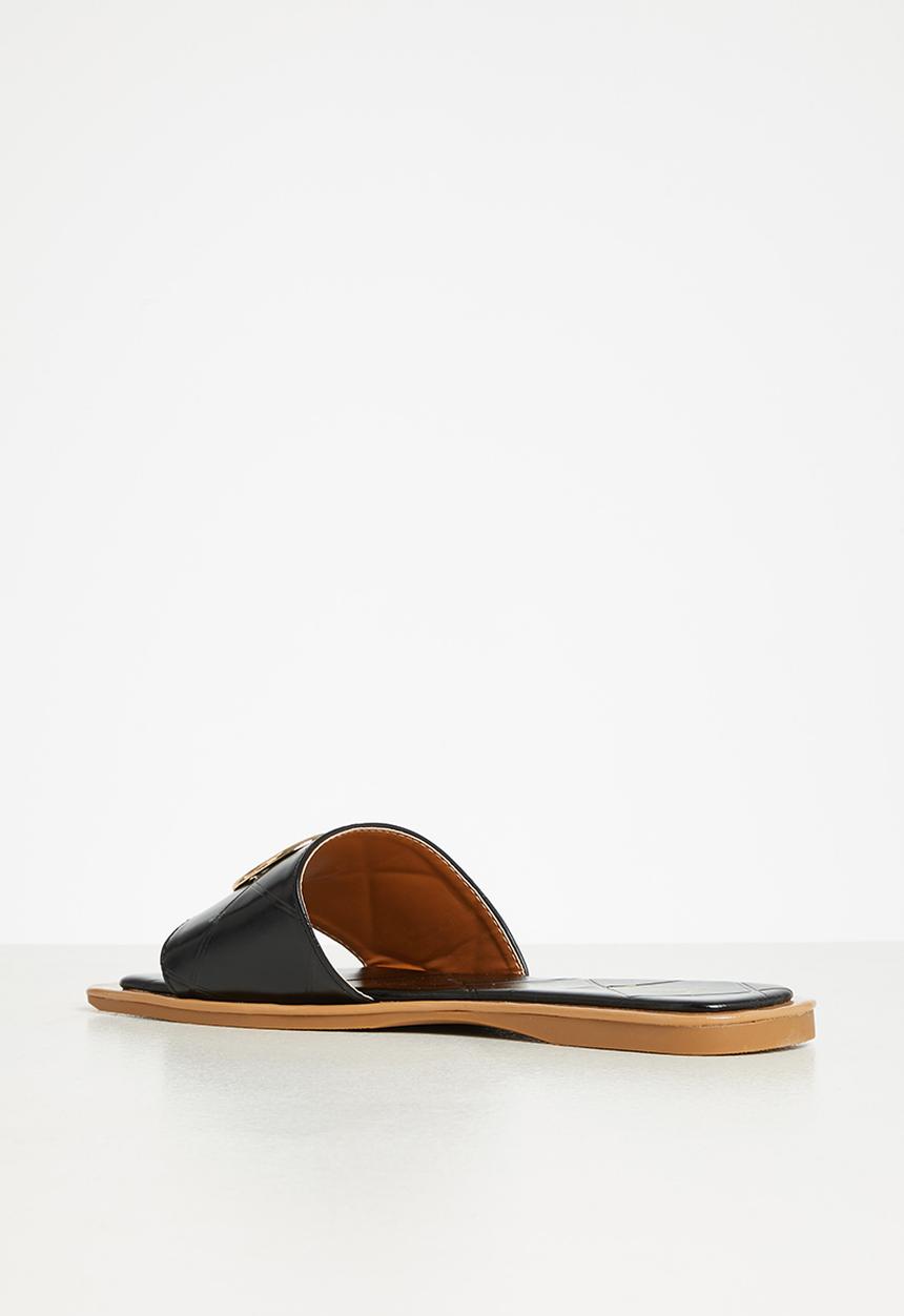 SISSY BOY - Crossed out sandal - black