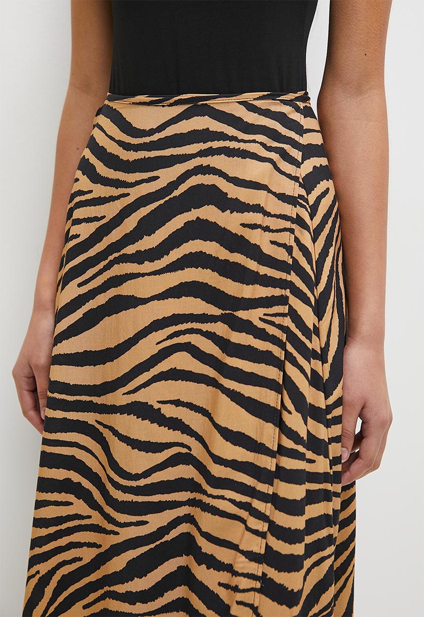 Superbalist - Easy wrap skirt - zebra