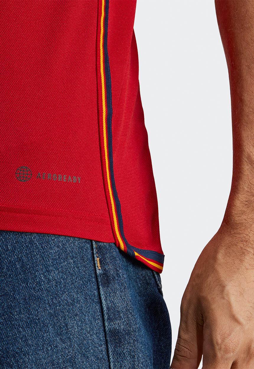 adidas Performance - Spain Home Soccer WC 22 Jersey - team power red 2 & team navy blue 2