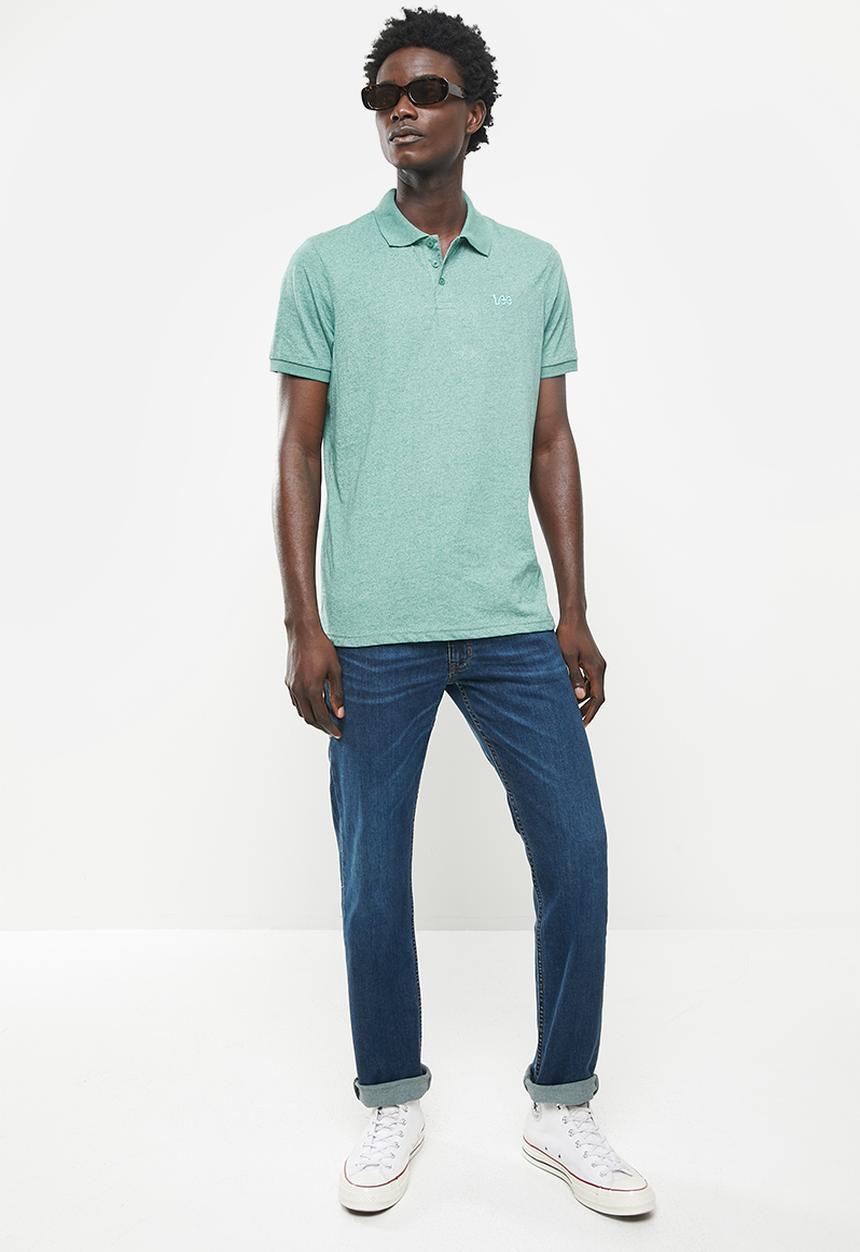 Lee  - Jaspe polo - sagebush green jaspe