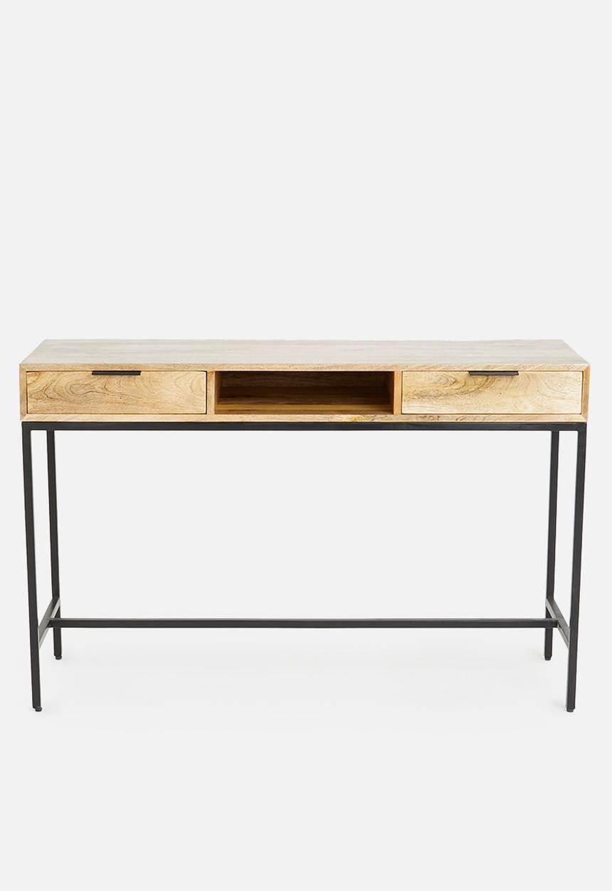 Sixth Floor - Mango desk - natural
