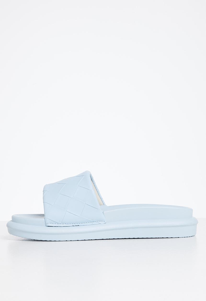 Superbalist - Embossed mule slide - blue