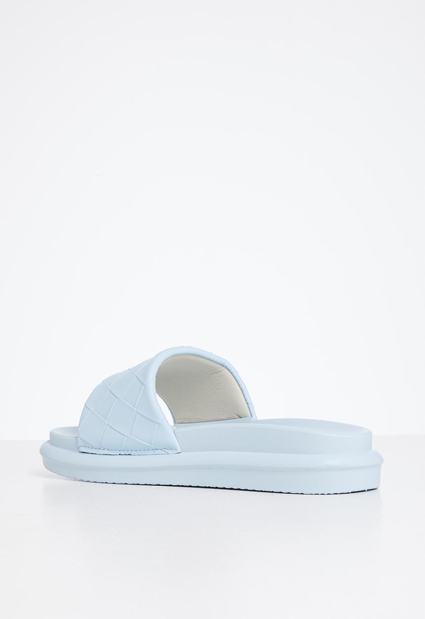 Superbalist - Embossed mule slide - blue