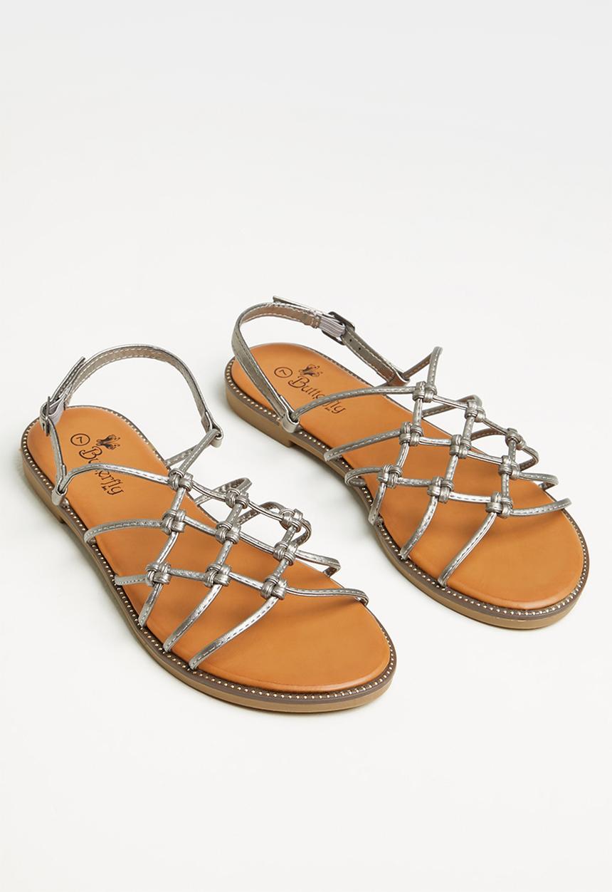 Butterfly Feet - Frost 4 slingback sandal - pewter
