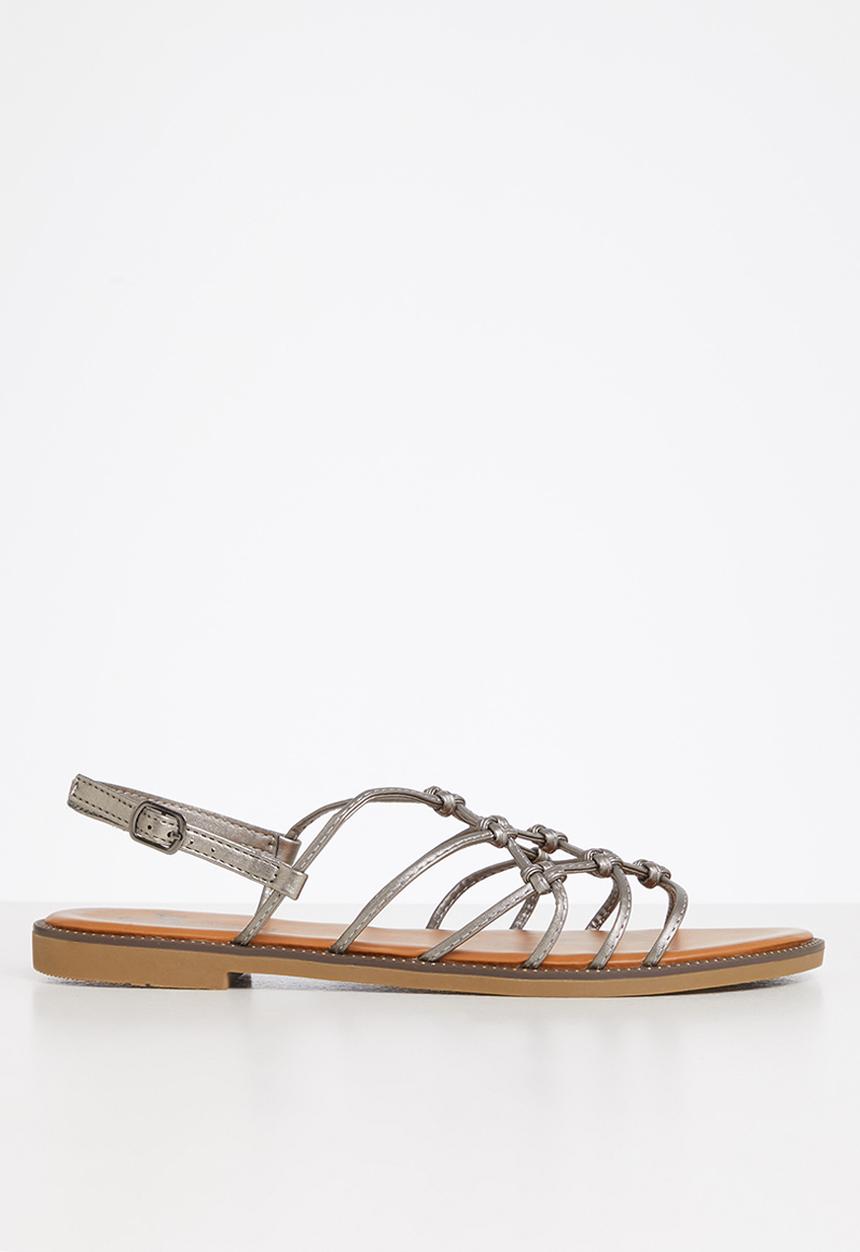 Butterfly Feet - Frost 4 slingback sandal - pewter