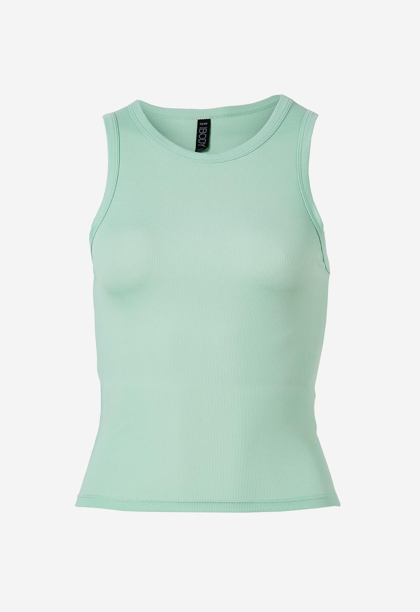 Cotton On - Active rib tank top - cameo green