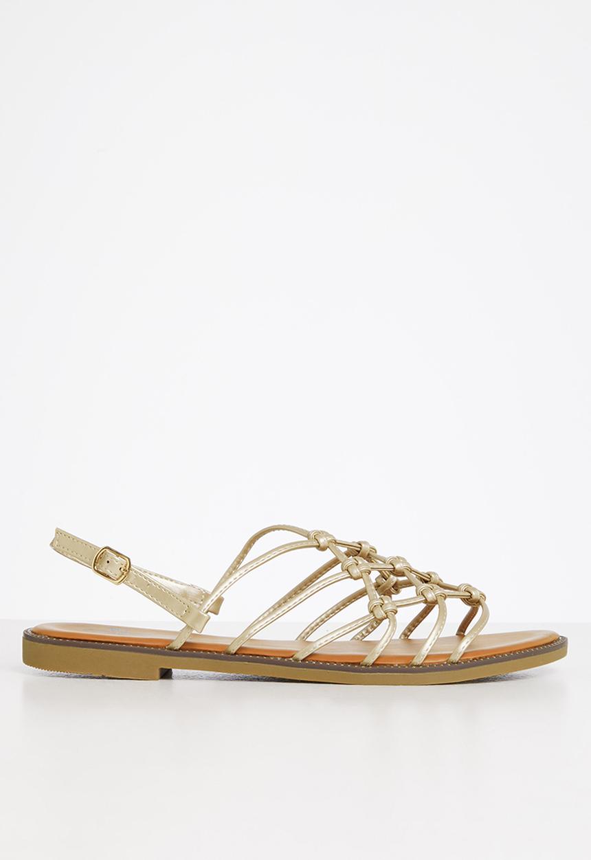 Butterfly Feet - Frost 4 slingback sandal - gold