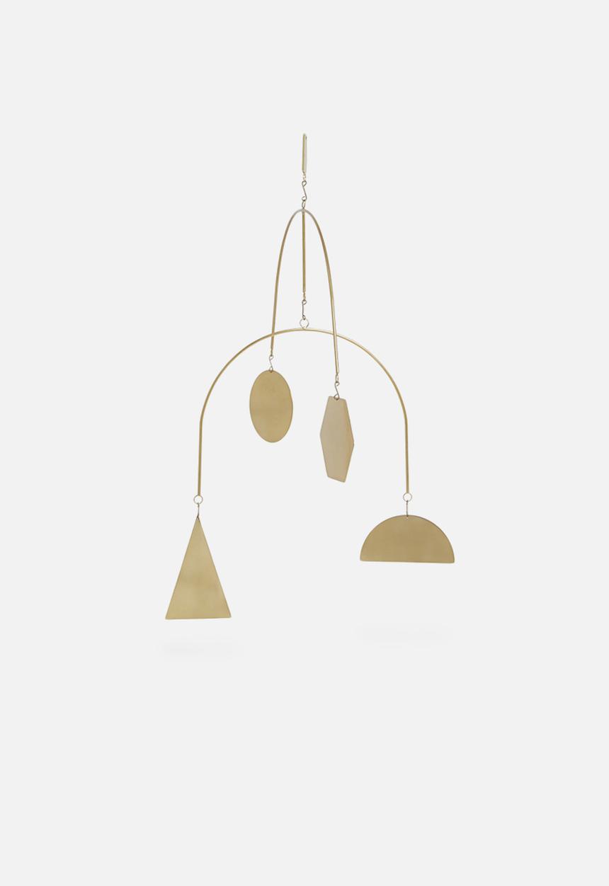 Sixth Floor - Shapes mobile - gold