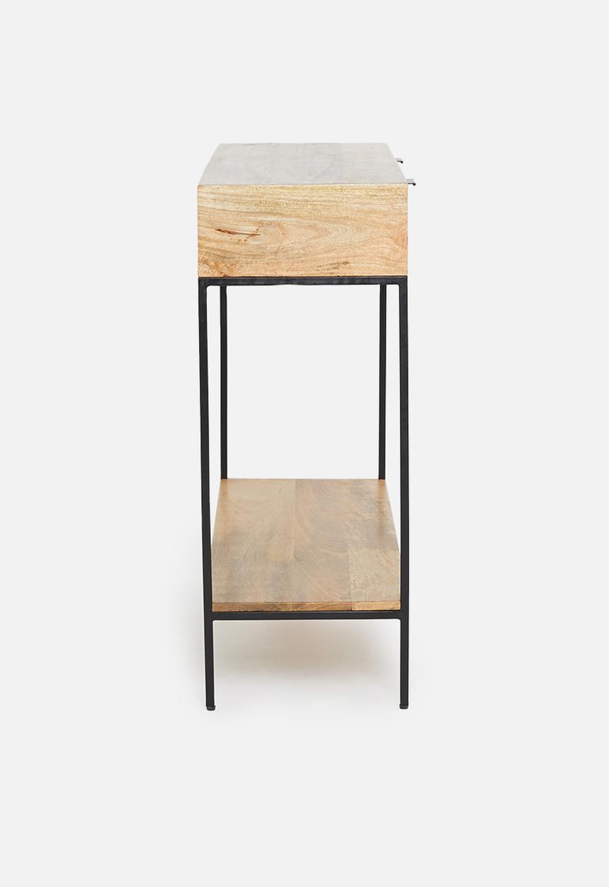 Sixth Floor - Mango console - natural and black