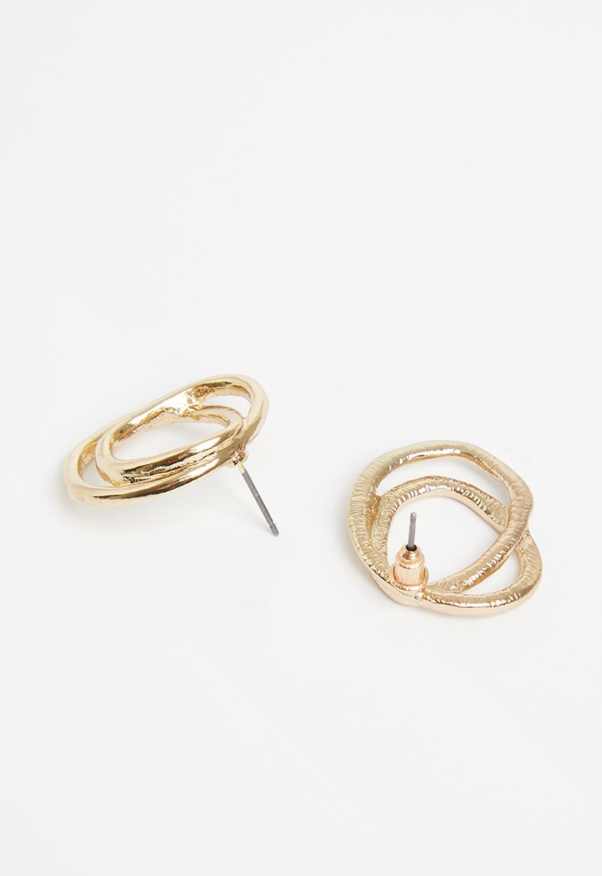 Superbalist - Jean hoop earrings - gold
