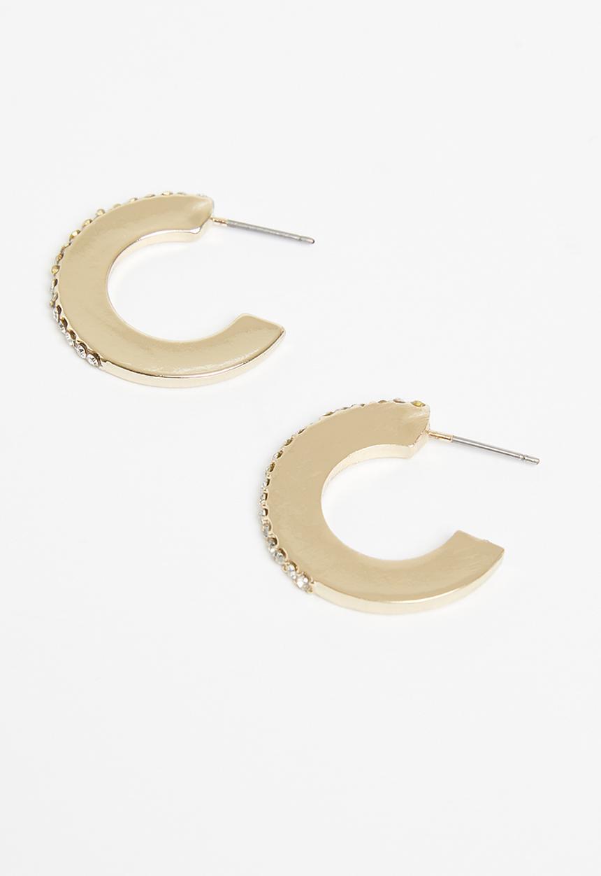 Superbalist - Ilhaam hoop earrings - gold